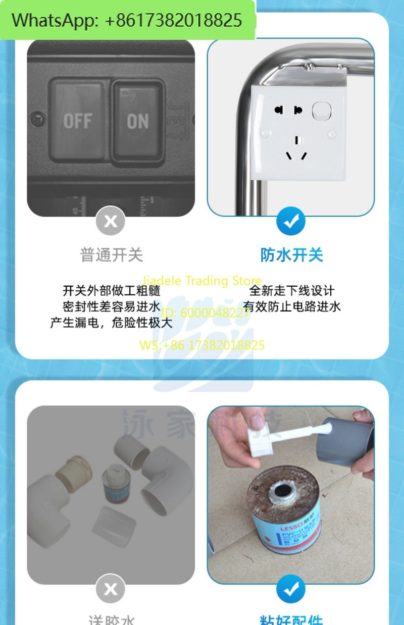 プール吸引機、魚池底、水中掃除機、手動掃除、吸引ポンプ - Pool Vacuum Manual のレビューと価格