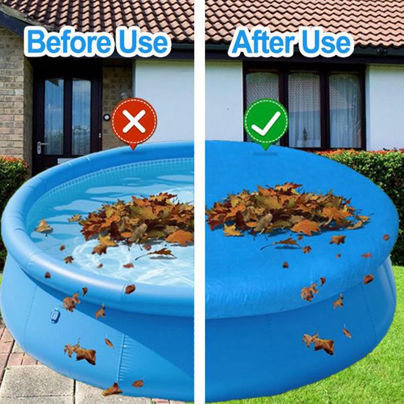 PE 防水プールマットラウンドプールグラウンドフロア布パッド - Pool Cover Waterproof のレビューと価格