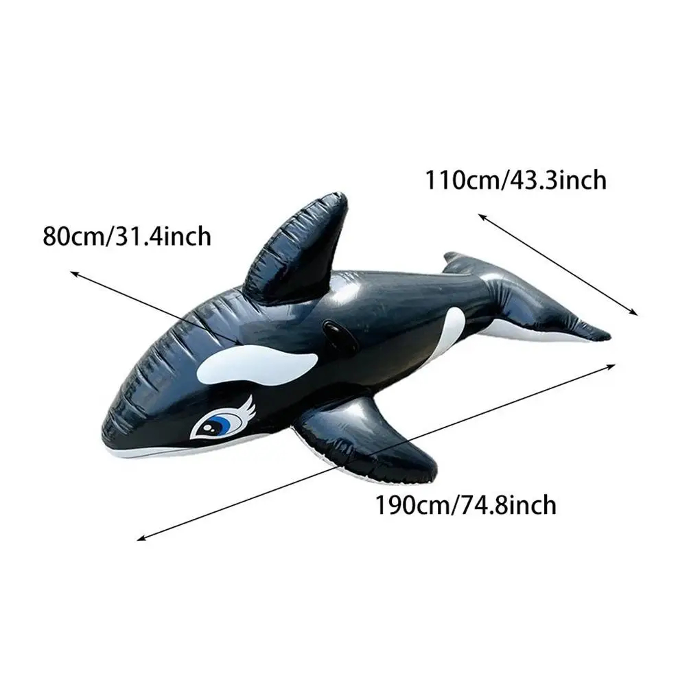 巨大なクジラのインフレータブルフローティングベッドプール水泳 - Pool Lounger Inflatable のレビューと価格