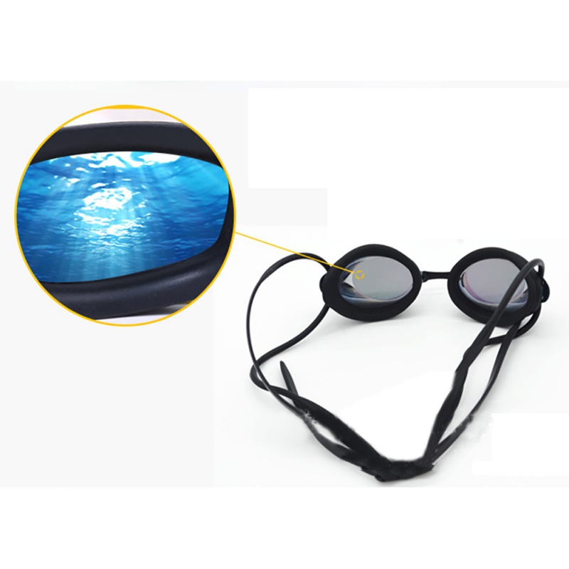 水泳ゴーグル男性女性高精細防水防曇電気メッキレンズメガネ大人 - Swim Goggles Anti Fog Uv のレビューと価格