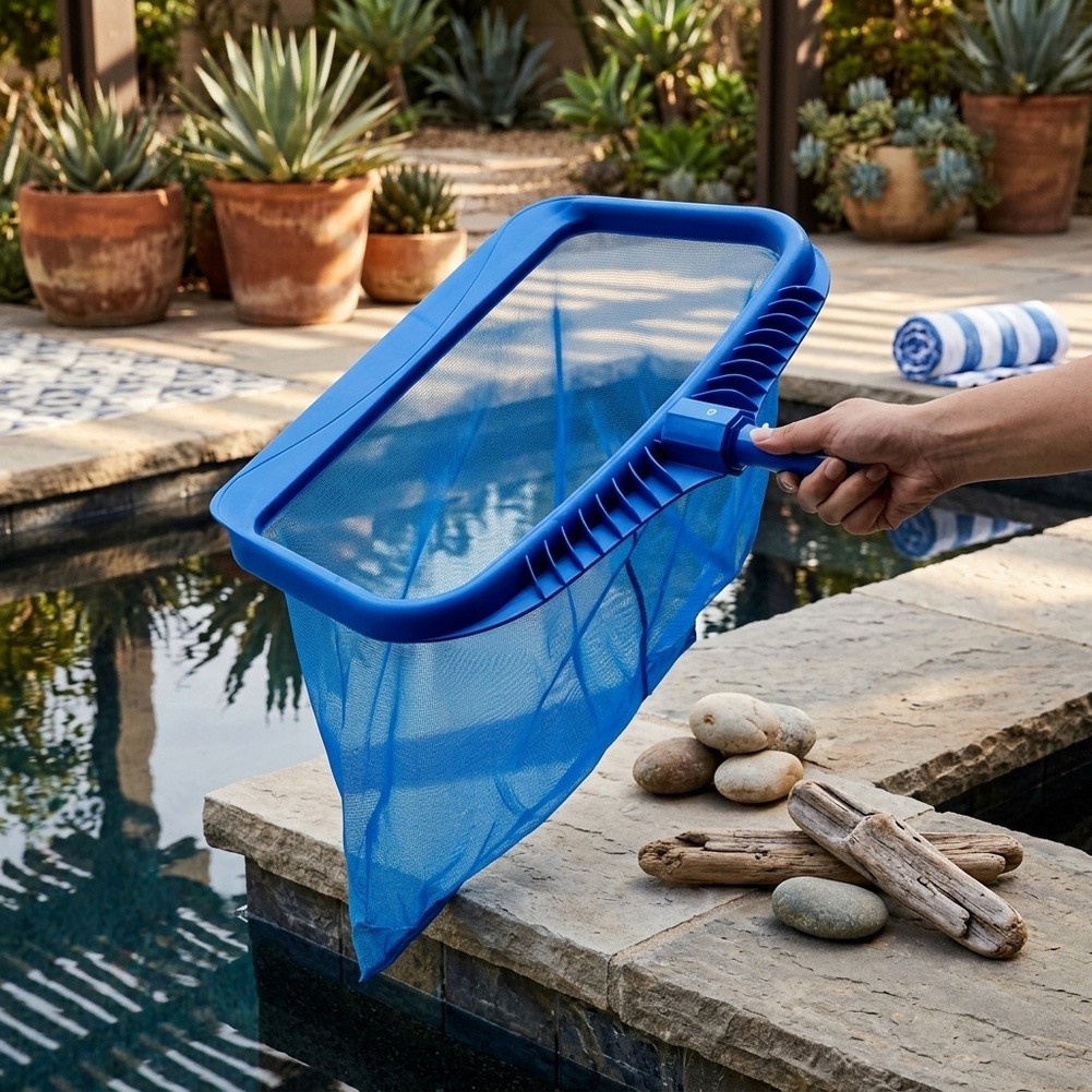 プロ仕様プールネットセット 深底と平らなリーフスキマー付きで - Pool Skimmer Net のレビューと価格