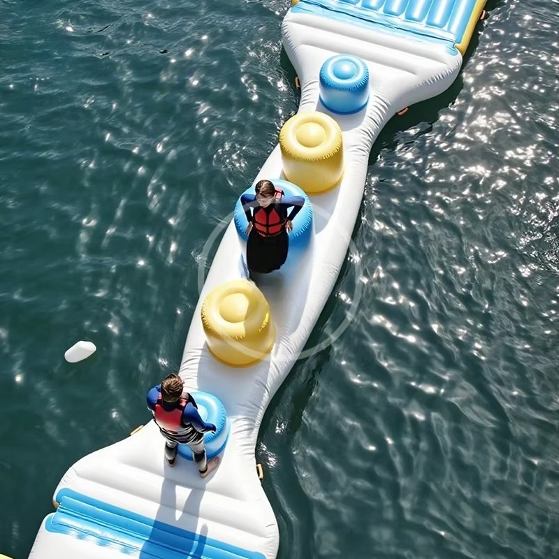フローティングウォーターアクアパークゲーム 大型海上大人用イ - Water Slide Inflatable のレビューと価格