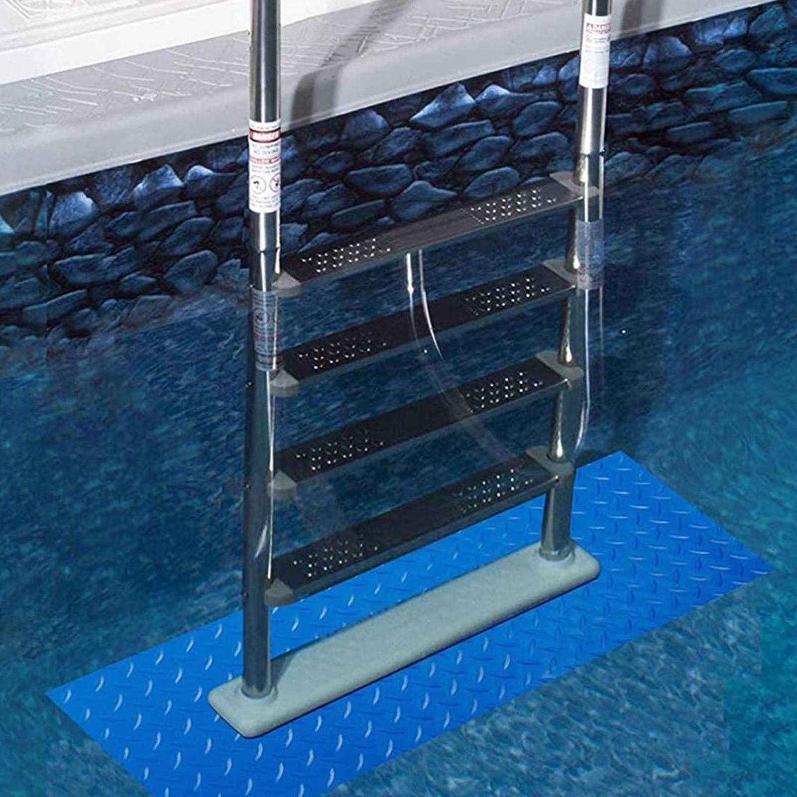 プールはしごマット 安全 滑り止め プールステップパッド ボ - Pool Ladder Above Ground のレビューと価格
