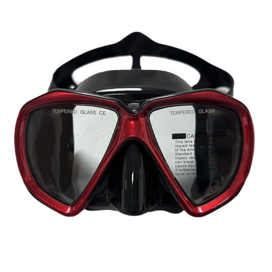 大型フレームシリコンダイビングゴーグル：フルドライシュノーケ - Snorkel Mask Full Face のレビューと価格