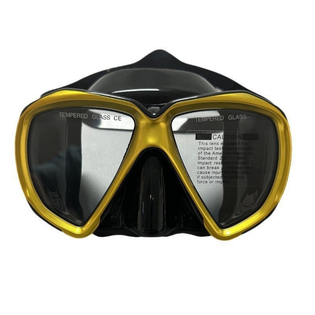 大型フレームシリコンダイビングゴーグル：フルドライシュノーケ - Snorkel Mask Full Face のレビューと価格