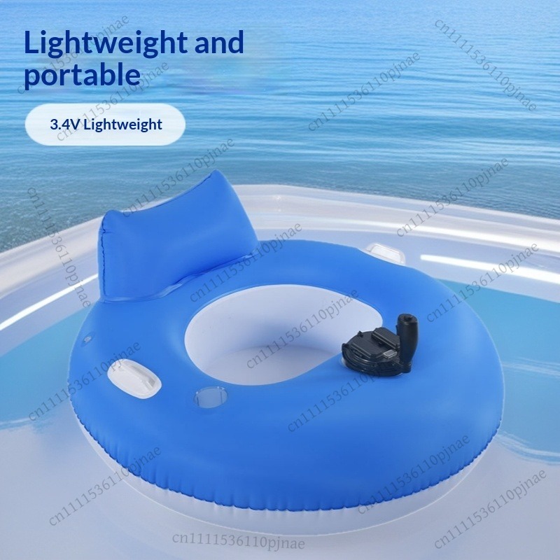電動モーター内蔵、折りたたみ式背もたれ付き新型電動フローティ - Pool Lounger Inflatable のレビューと価格