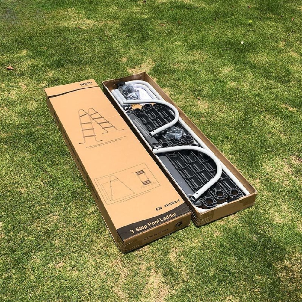 地上設置型屋外プール用強化プール入場用踏み台 - 厚みのある - Pool Ladder Above Ground のレビューと価格